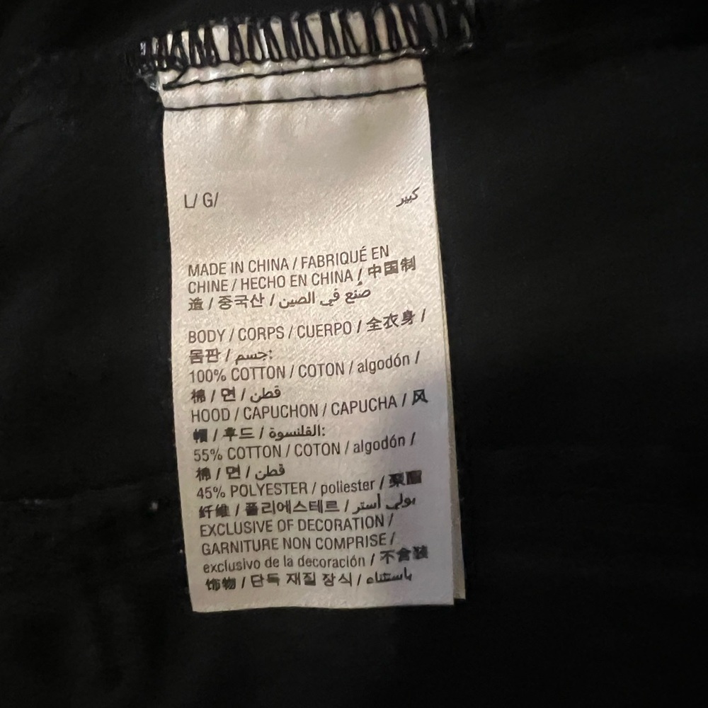 American Rag Charcoal Hooded Jacket for Men - Picture 4 of 6